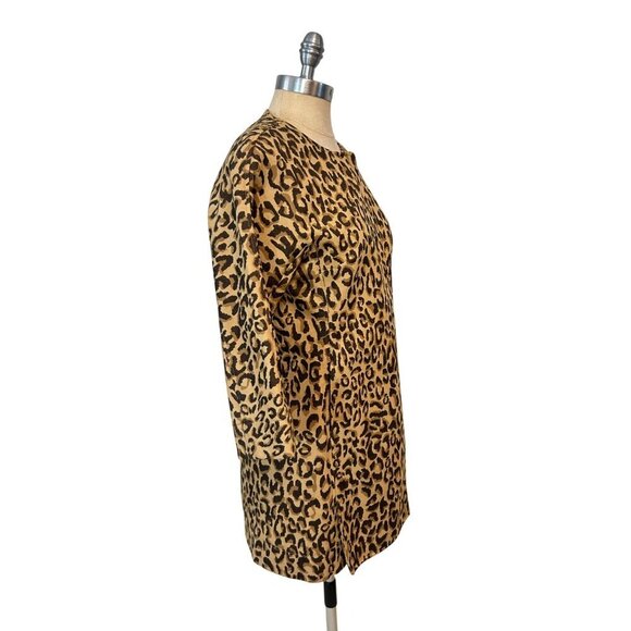 Carol Anderson by Invitation CAbi Leopard Jacket XS - Picture 3 of 6